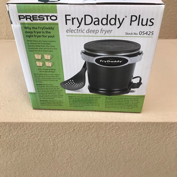 Presto FryDaddy Plus electric deep fryer #05425 NEW in Box Great Gift - Picture 2 of 5